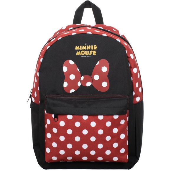 Disney Other - Disney’s Minnie Mouse Polka Dot Backpack